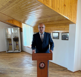 Tərtərdə “Konstitusiya və Suverenlik İli“ çərçivəsində  “Müzəffər Ali Baş Komandan cənab İlham Əliyev Cənubi Qafqazda  sülhün və əmin-amanlığın  təminatçısıdır” mövzusunda seminar keçirilib