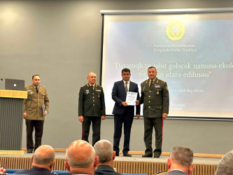 Xankəndidə ekoloji risklərin idarə olunmasına həsr edilmiş konfrans keçirilib.
