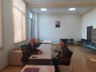 Tərtər Rayon İcra Hakimiyyətində mütəmadi olaraq vətəndaşların müraciətləri dinlənilir