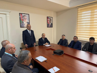 Tərtərdə “Ümummilli Lider və memarlıqda milli üslub” mövzusunda “dəyirmi masa” keçirilib