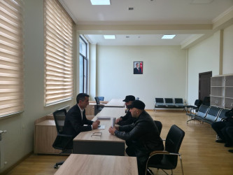 Tərtər Rayon İcra Hakimiyyətində mütəmadi olaraq vətəndaşların müraciətləri dinlənilir