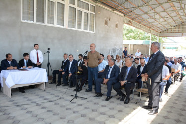 İcra başçısının İlxıçılar kəndində səyyar-qəbul görüşü keçirilib