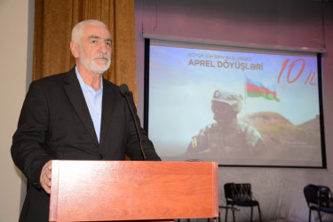 Tərtərdə Aprel döyüşlərinin 10-cu ildönümünə həsr edilmiş tədbir keçirilib