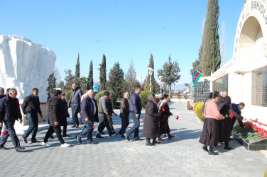 Tərtərdə Xocalı faciəsinin qurbanları ehtiramla yad edilib