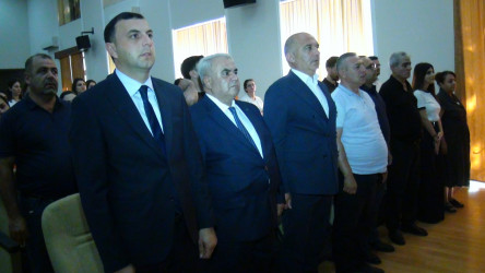 Tərtərdə Milli Musiqi Gününə həsr olunmuş tədbir keçirilib