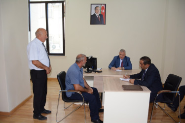 İcra başçısı tərəfindən növbəti dəfə vətəndaşların müraciətləri dinlənilib