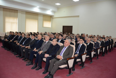 Tərtər Rayon İcra Hakimiyyətində növbəti aparat müşavirəsi keçirilib