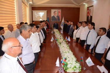 “Konstitusiya və Suverenlik ili - 2025”: “14 iyul 1969-cu  il: Müstəqil və             qüdrətli Azərbaycanın təməlinin qoyuldugu gün”  mövzusunda  tədbir keçirilib