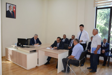 Rayon rəhbəri tərəfindən növbəti dəfə vətəndaşların müraciətləri dinlənilib