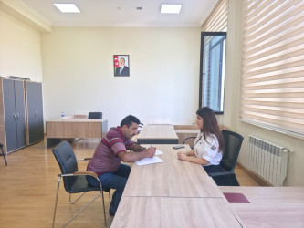 Tərtər Rayon İcra Hakimiyyətində mütəmadi olaraq vətəndaşların müraciətləri dinlənilir