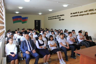 Tərtərdə "Dövlət və din - Dini radikalizmin profilaktikası" mövzusunda maarifləndirici görüş keçirilib