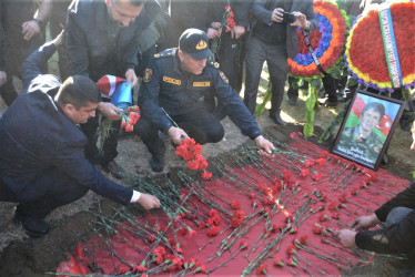Birinci Qarabağ müharibəsi şəhidi Dadaş Dadaşovla vida mərasimi keçirilib