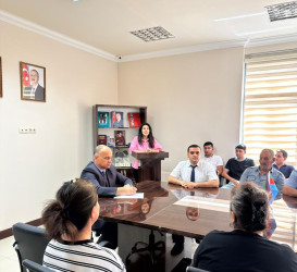 “Şəhərsalma və Memarlıq İli” çərçivəsində maarifləndirmə tədbiri keçirilib