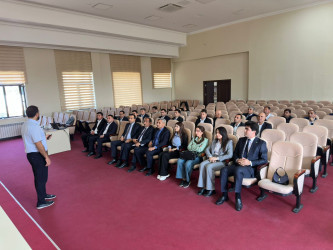 Tərtər rayonunda dövlət qulluqçuları üçün maarifləndirici təlim keçirilib