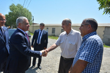 Tərtər Rayon İcra Hakimiyyətinin başçısı Müstəqim Məmmədovun növbəti səyyar-qəbul görüşü Düyərli kəndində keçirilib