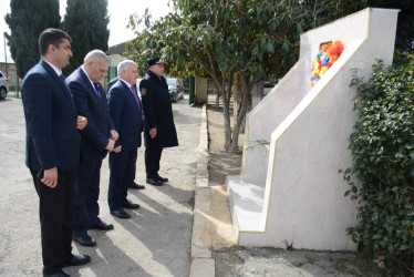 Rayon rəhbərinin növbəti səyyar-qəbul görüşü Yuxarı Sarıcalı kəndində keçirilib