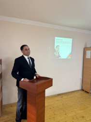 “İnsan Hüquqları Aylığı” çərçivəsində Tərtər Peşə Məktəbində maarifləndirici tədbir keçirilib